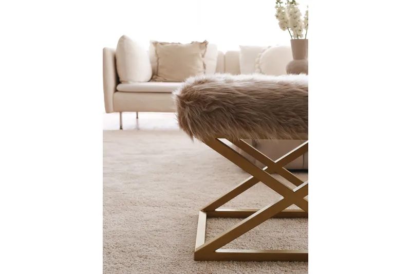 Murmu Sittpuff 50 cm - Brun - Möbler - Fåtölj & stolar - Pall & puff - Sittpuff