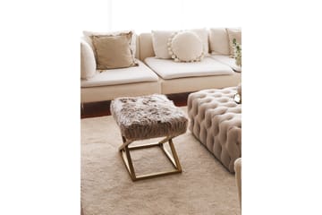 Murmu Sittpuff 50 cm - Brun - Möbler - Fåtölj & stolar - Pall & puff - Sittpuff