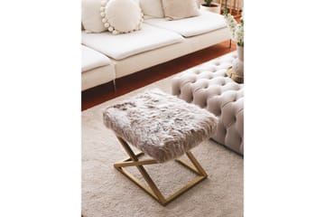 Murmu Sittpuff 50 cm - Brun - Möbler - Fåtölj & stolar - Pall & puff - Sittpuff