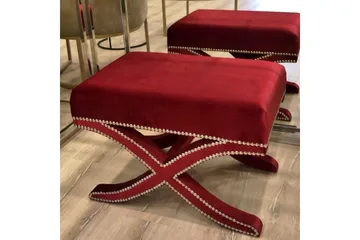 Mursida Sittpuff 60 cm - Red - Möbler - Fåtölj & stolar - Pall & puff - Sittpuff