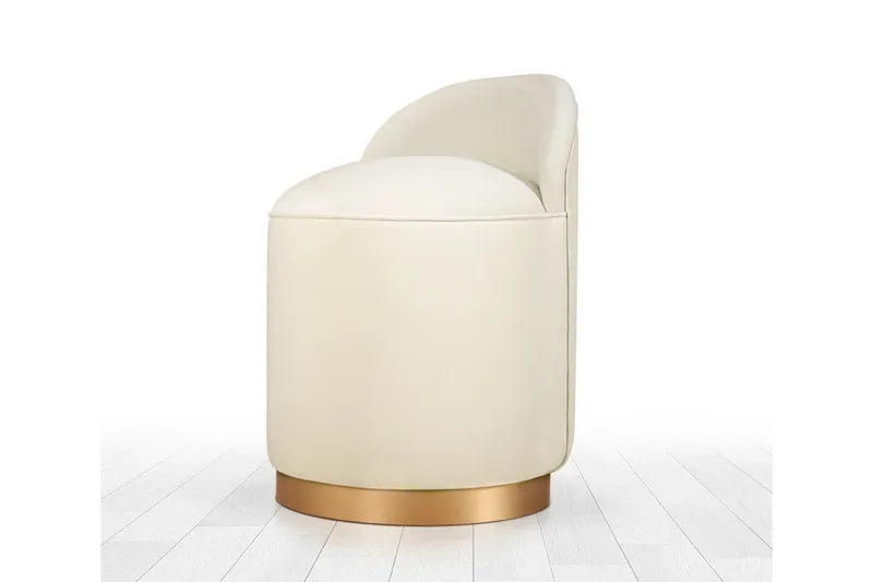 Murwillumbah Sittpuff 45 cm - Beige - Möbler - Fåtölj & stolar - Pall & puff - Sittpuff