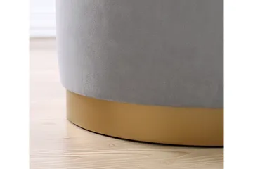 Murwillumbah Sittpuff 45 cm - Grå - Möbler - Fåtölj & stolar - Pall & puff - Sittpuff