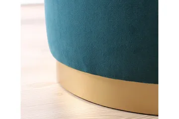 Murwillumbah Sittpuff 45 cm - Grön - Möbler - Fåtölj & stolar - Pall & puff - Sittpuff