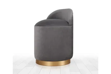 Murwillumbah Sittpuff 45 cm - Mörkgrå - Möbler - Fåtölj & stolar - Pall & puff - Sittpuff