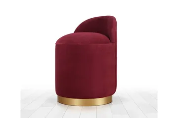 Murwillumbah Sittpuff 45 cm - Röd - Möbler - Fåtölj & stolar - Pall & puff - Sittpuff