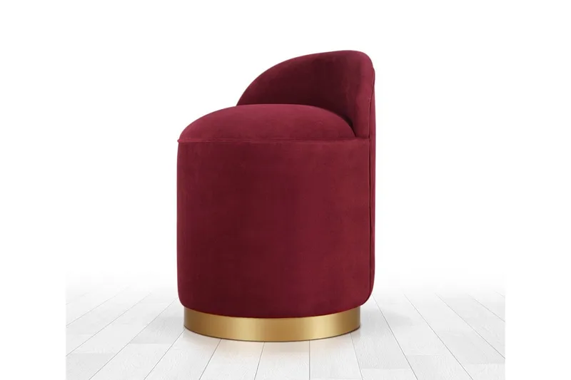 Murwillumbah Sittpuff 45 cm - Röd - Möbler - Fåtölj & stolar - Pall & puff - Sittpuff