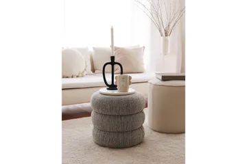 Musibat Sittpuff 40 cm - Grå - Möbler - Fåtölj & stolar - Pall & puff - Sittpuff