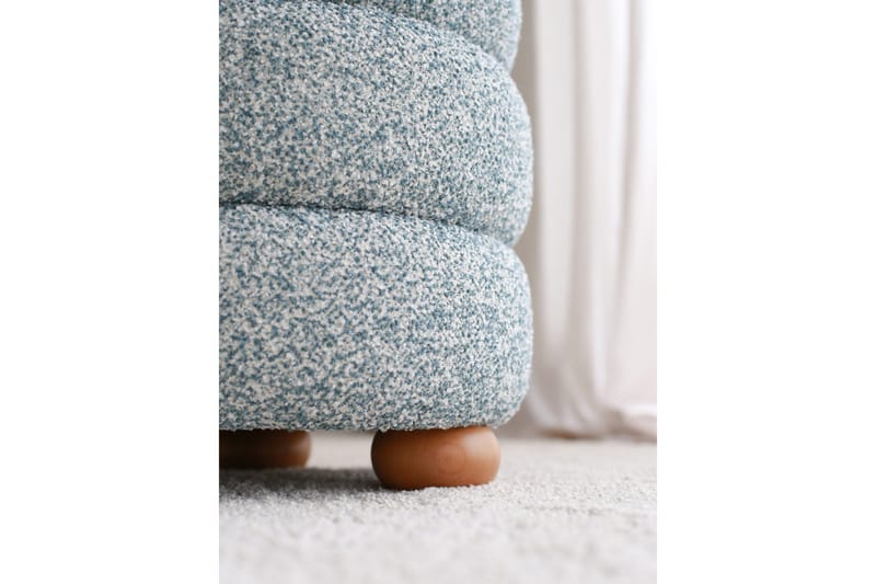 Musibat Sittpuff 42 cm - Blå - Möbler - Fåtölj & stolar - Pall & puff - Sittpuff