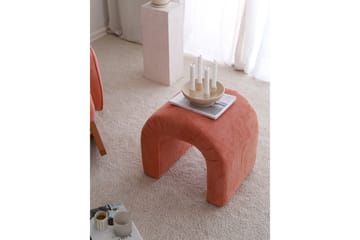 Nagar Sittpuff 51 cm - Korall - Möbler - Fåtölj & stolar - Pall & puff - Sittpuff