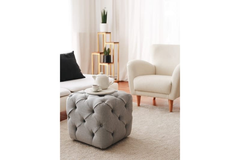 Naman Sittpuff 48 cm, Grå