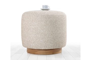 Namra Sittpuff 45 cm - Beige - Möbler - Fåtölj & stolar - Pall & puff - Sittpuff