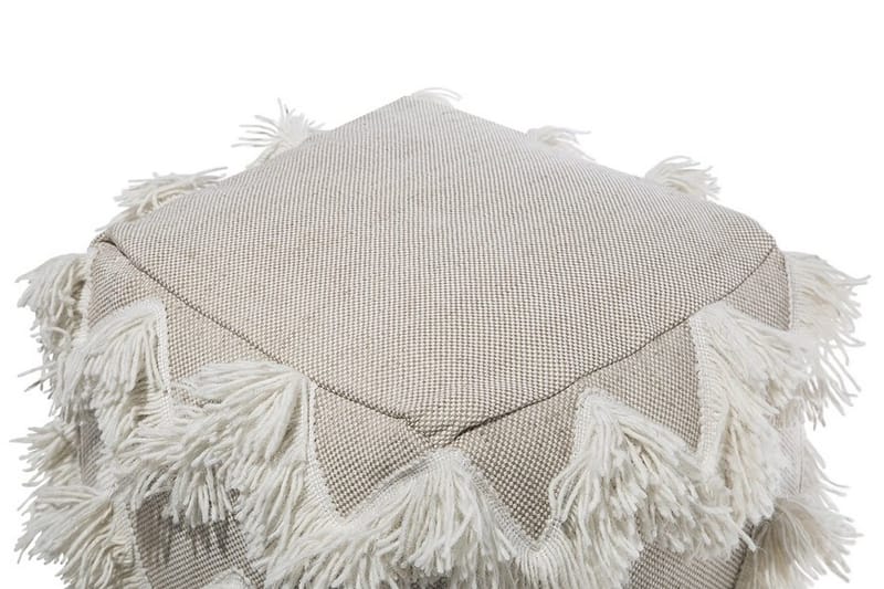 Nashik Sittpuff 45 cm - Beige - Möbler - Fåtölj & stolar - Pall & puff - Sittpuff