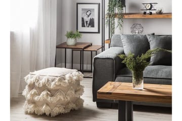 Nashik Sittpuff 45 cm - Beige - Möbler - Fåtölj & stolar - Pall & puff - Sittpuff