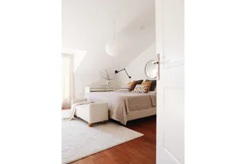 Natsuko Sittpuff 115 cm - Vit - Möbler - Fåtölj & stolar - Pall & puff - Sittpuff