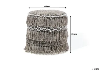 Noida Sittpuff 44 cm - Beige - Möbler - Fåtölj & stolar - Pall & puff - Sittpuff