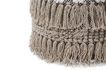 Noida Sittpuff 44 cm - Beige - Möbler - Fåtölj & stolar - Pall & puff - Sittpuff