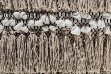 Noida Sittpuff 44 cm - Beige - Möbler - Fåtölj & stolar - Pall & puff - Sittpuff