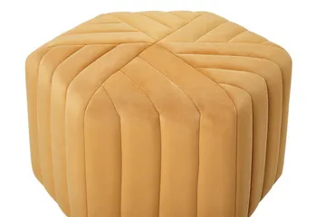 Oakbrook Sittpuff - Gul - Möbler - Fåtölj & stolar - Pall & puff - Sittpuff