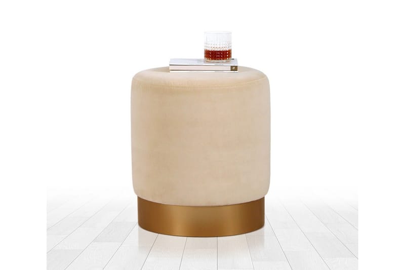 Owensboro Sittpuff 40 cm, Beige