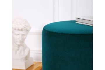 Owensboro Sittpuff 40 cm - Blå - Möbler - Fåtölj & stolar - Pall & puff - Sittpuff