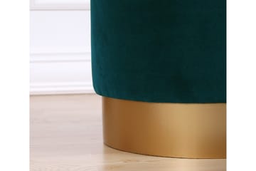 Owensboro Sittpuff 40 cm - Blå - Möbler - Fåtölj & stolar - Pall & puff - Sittpuff