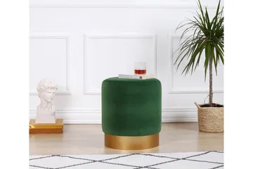 Owensboro Sittpuff 40 cm - Grön - Möbler - Fåtölj & stolar - Pall & puff - Sittpuff