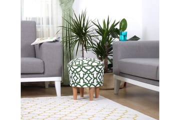 Painesville Sittpuff 42 cm - Grön - Möbler - Fåtölj & stolar - Pall & puff - Sittpuff