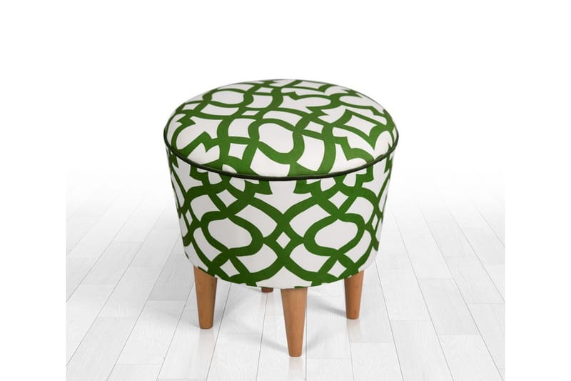 Painesville Sittpuff 42 cm - Grön - Möbler - Fåtölj & stolar - Pall & puff - Sittpuff