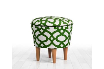 Painesville Sittpuff 42 cm - Grön - Möbler - Fåtölj & stolar - Pall & puff - Sittpuff