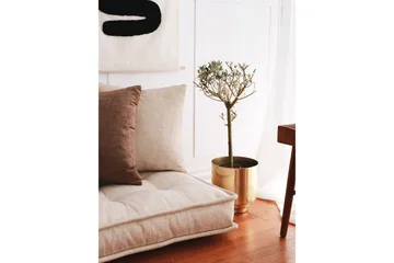 Parul Sittpuff 100 cm - Cream - Möbler - Fåtölj & stolar - Pall & puff - Sittpuff