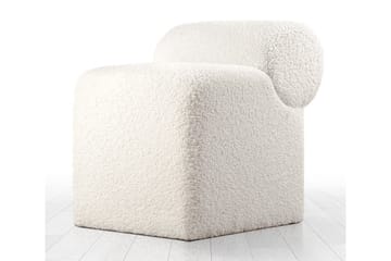 Patava Sittpuff 45 cm - Vit - Möbler - Fåtölj & stolar - Pall & puff - Sittpuff