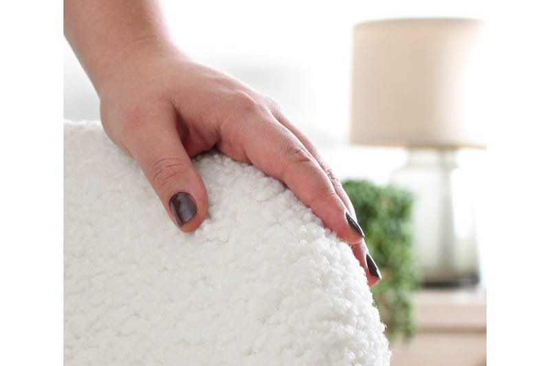 Patava Sittpuff 45 cm - Vit - Möbler - Fåtölj & stolar - Pall & puff - Sittpuff