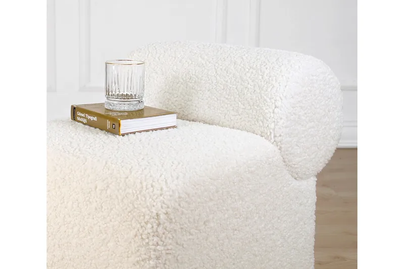 Patava Sittpuff 45 cm, Vit