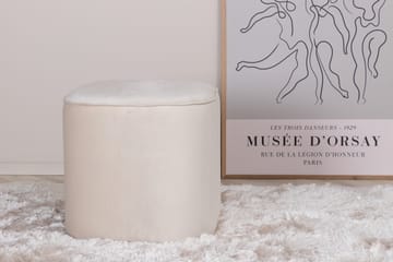 Piff Sittpuff - Beige - Möbler - Fåtölj & stolar - Pall & puff - Sittpuff