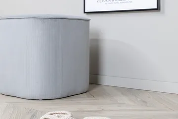 Piff Sittpuff - Grå - Möbler - Fåtölj & stolar - Pall & puff - Sittpuff