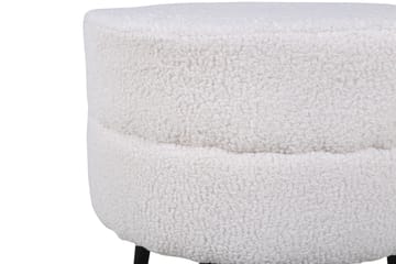 Pot Sittpuff - Benvit - Möbler - Fåtölj & stolar - Pall & puff - Sittpuff