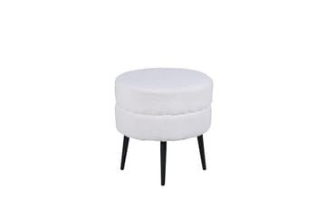 Pot Sittpuff - Benvit - Möbler - Fåtölj & stolar - Pall & puff - Sittpuff