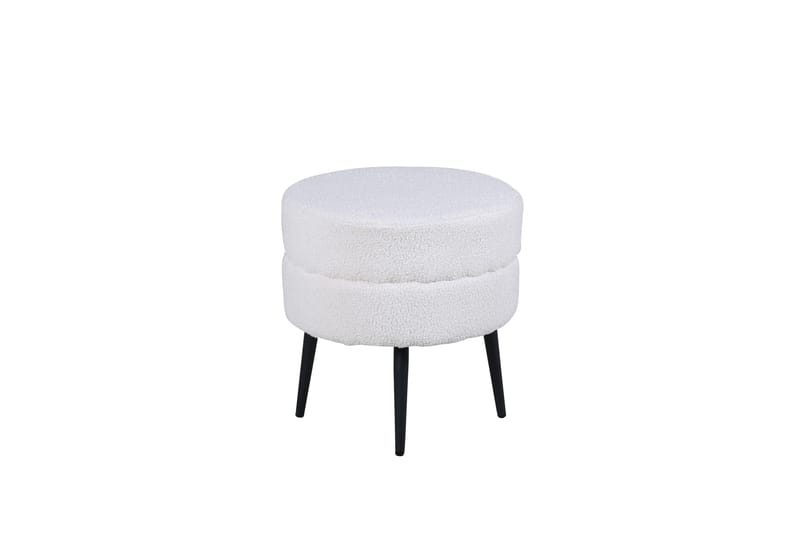 Pot Sittpuff - Benvit - Möbler - Fåtölj & stolar - Pall & puff - Sittpuff