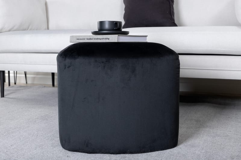 Pot Sittpuff - Svart - Möbler - Fåtölj & stolar - Pall & puff - Sittpuff