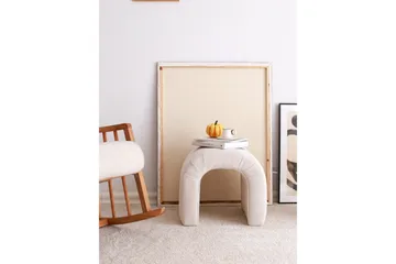 Ramdas Sittpuff 51 cm - Vit - Möbler - Fåtölj & stolar - Pall & puff - Sittpuff