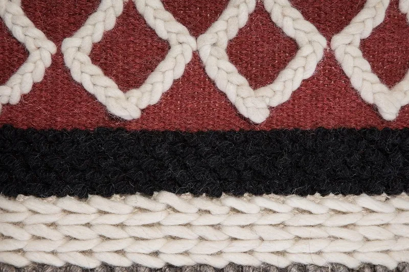 Sagar Sittpuff 48 cm - Flerfärgad - Möbler - Fåtölj & stolar - Pall & puff - Sittpuff