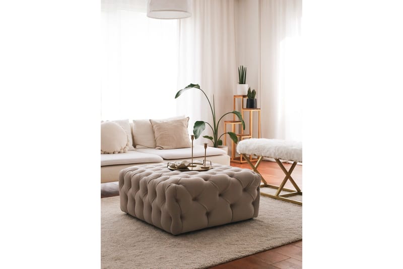 Seban Sittpuff 80 cm, Cream