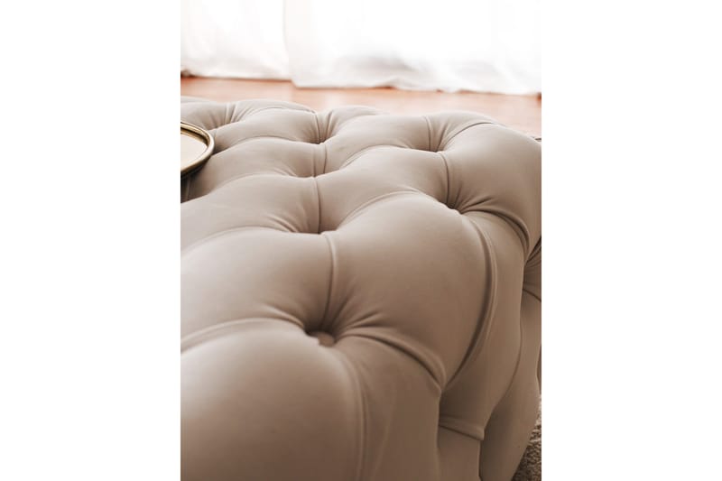 Seban Sittpuff 80 cm - Cream - Möbler - Fåtölj & stolar - Pall & puff - Sittpuff