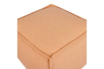 Sittpuff Sherali Orange - Orange - Möbler - Fåtölj & stolar - Pall & puff - Sittpuff