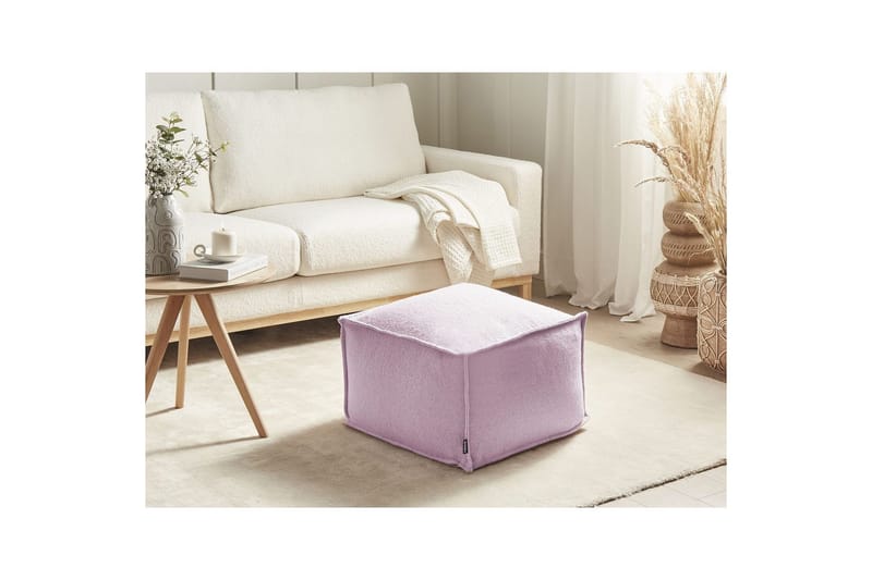 Sittpuff Sherali Rosa - Rosa - Möbler - Fåtölj & stolar - Pall & puff - Sittpuff