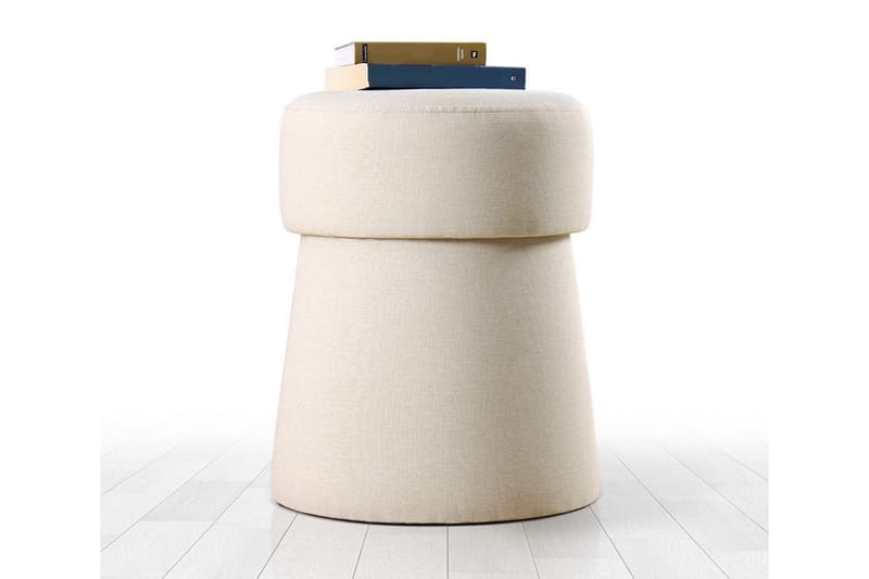 Sittpuff Alamogordo 40 cm - Beige - Sittpuff