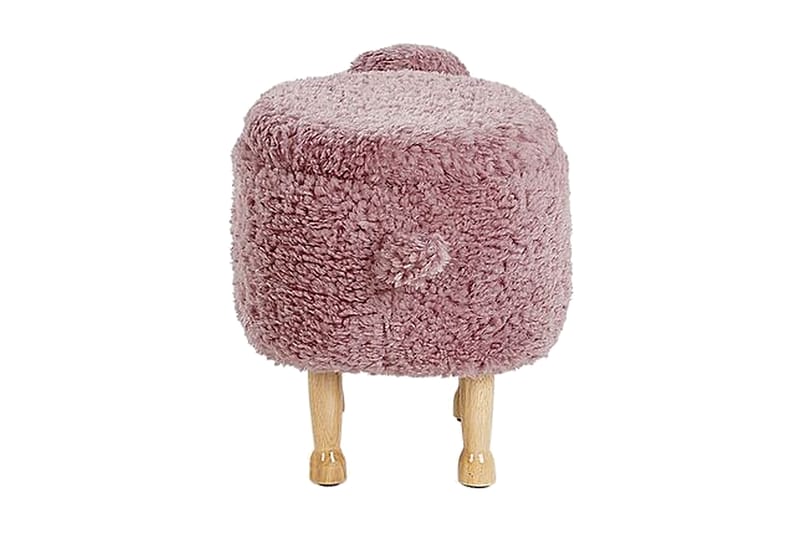 Sittpuff Ardiak med Förvaring - Rosa - Sittpuff