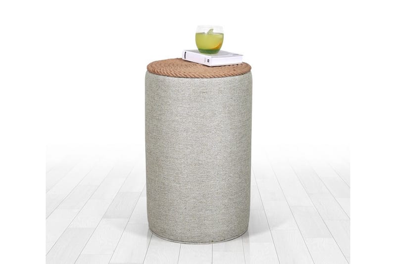 Sittpuff Arkues 31 cm - Grå - Möbler - Fåtölj & stolar - Pall & puff - Sittpuff