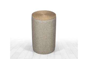 Sittpuff Arkues 31 cm - Mörkbeige - Möbler - Fåtölj & stolar - Pall & puff - Sittpuff