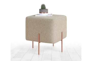 Sittpuff Armidale 40 cm - Brun - Möbler - Fåtölj & stolar - Pall & puff - Sittpuff